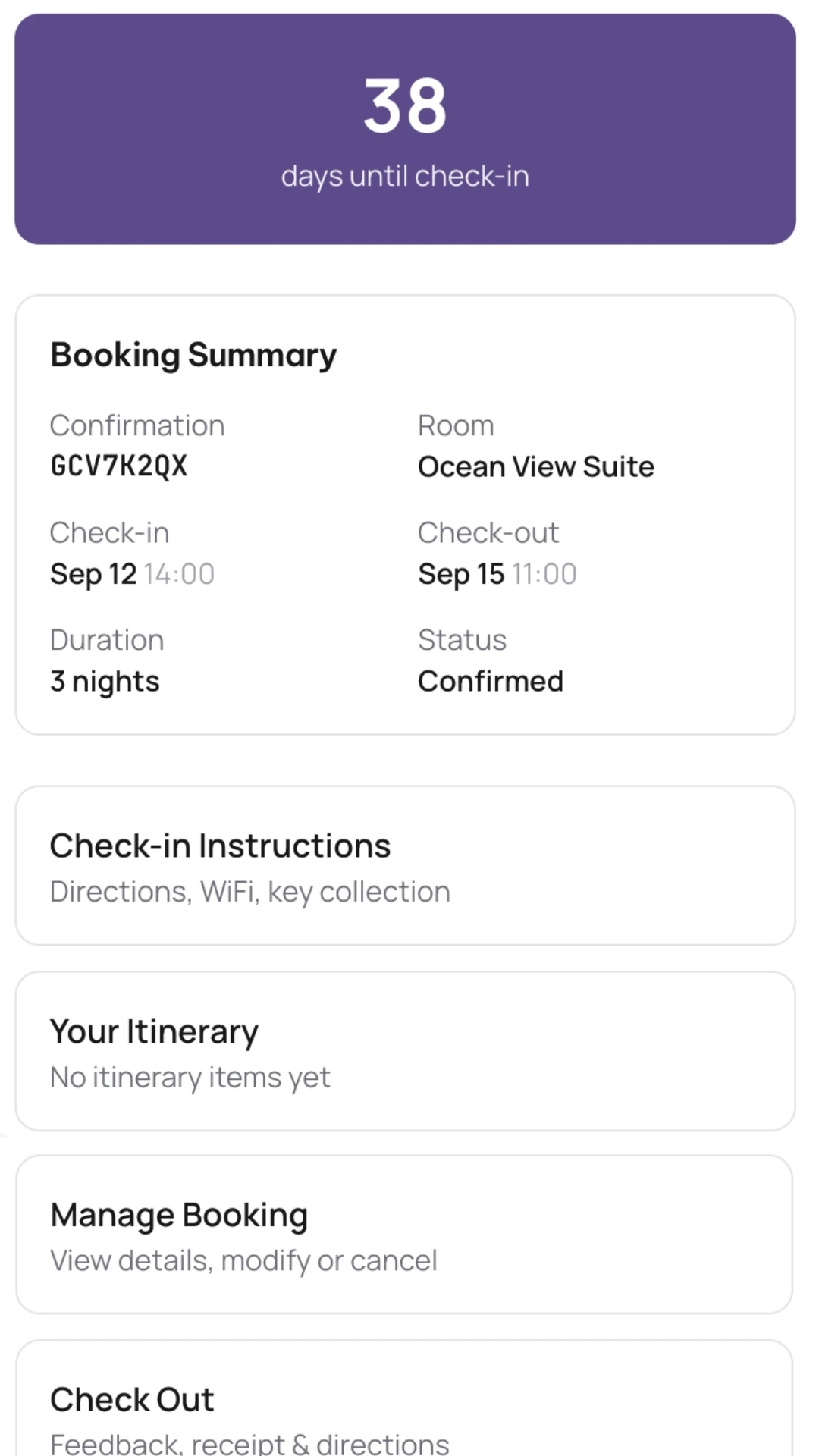 Guest requests and self-service in Kiyo