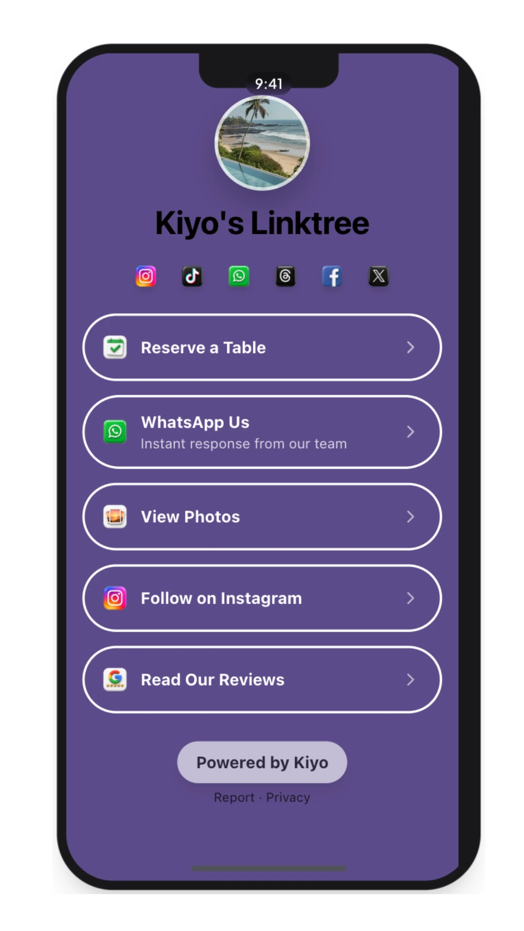 Guest stay details on Kiyo My Page