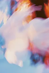 Abstract pastel light trails